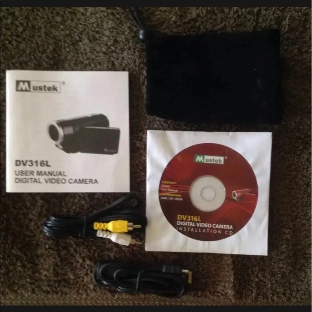 Mustek DV316L Digital Video Camera 6-in-1 Multifunctional Camera